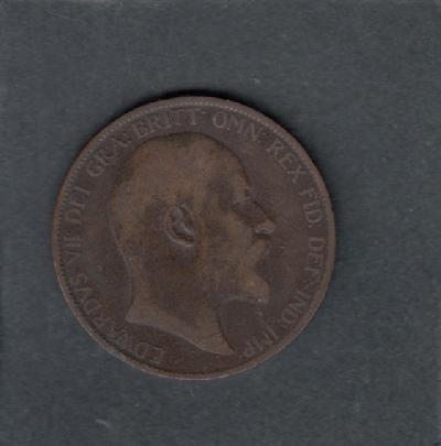 Beschrijving: 1 Penny EDWARD VII